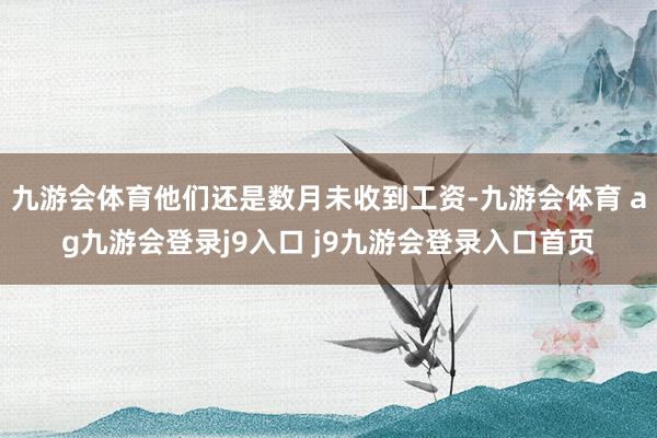 九游會(huì)體育他們還是數(shù)月未收到工資-九游會(huì)體育 ag九游會(huì)登錄j9入口 j9九游會(huì)登錄入口首頁