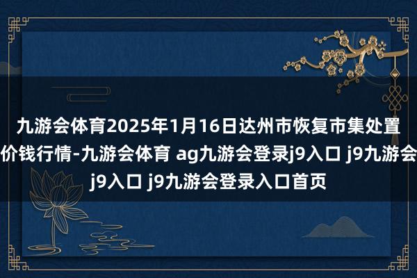 九游會(huì)體育2025年1月16日達(dá)州市恢復(fù)市集處置有限背負(fù)公司價(jià)錢行情-九游會(huì)體育 ag九游會(huì)登錄j9入口 j9九游會(huì)登錄入口首頁